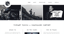 Desktop Screenshot of bustagutproductions.com